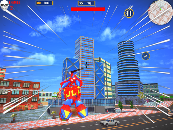 Robot Rope Hero: Crime Fighter screenshot 4