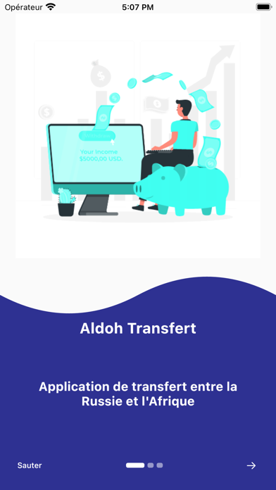 Aldoh Transfert Screenshot