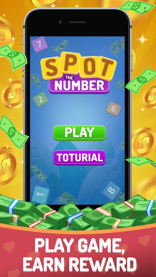 Spot the Number - Real Cash - 5.2.1 - (iOS)