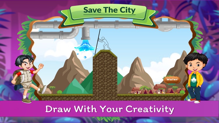 Save The City - Draw Puzzle