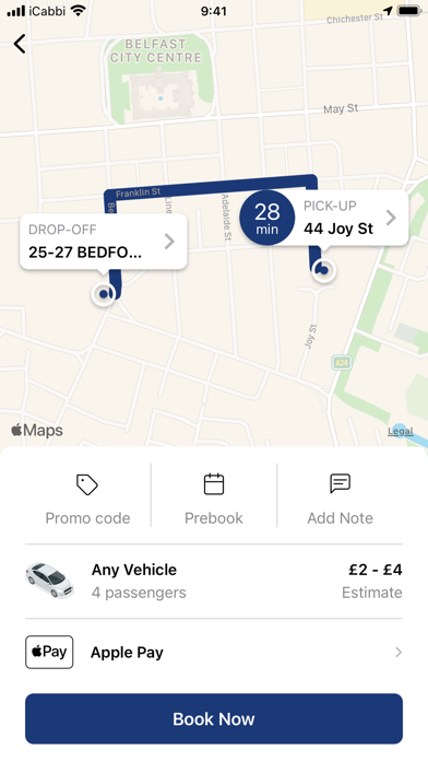 Premier Taxi Company Screenshot