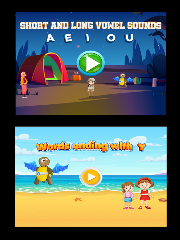 Reading for kids - Whale Belly iPad screenshot 5 - Education app