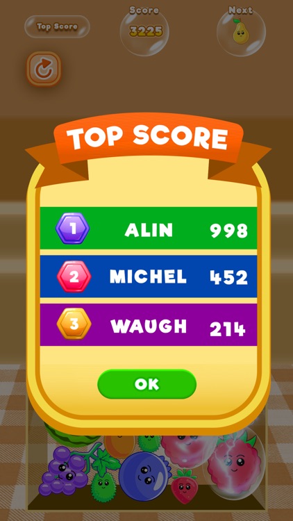 Drop Watermelon Merge Game 3d screenshot-3