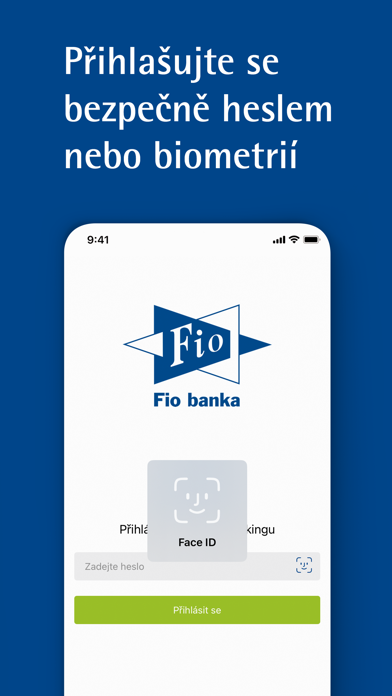 Fio Smartbanking CZ Screenshot