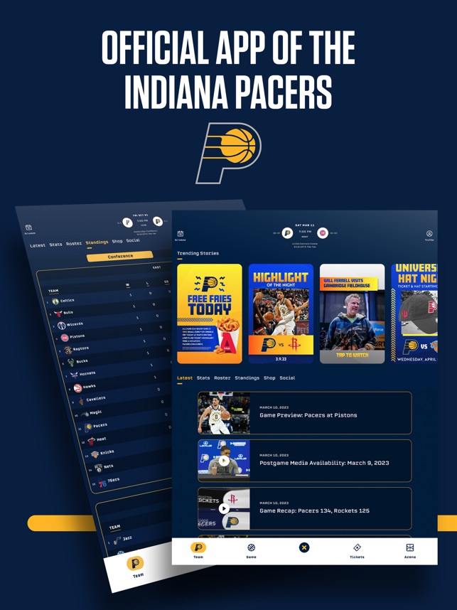 Pacers Gaming  Pacers Team Store