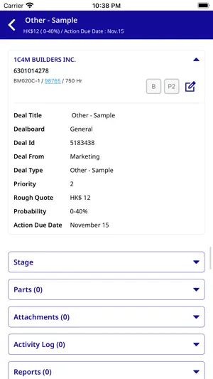 Komatsu Aftersales Support App screenshot 4