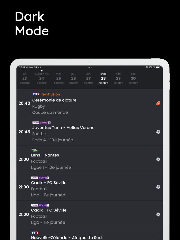 TV Sports - programme sportif