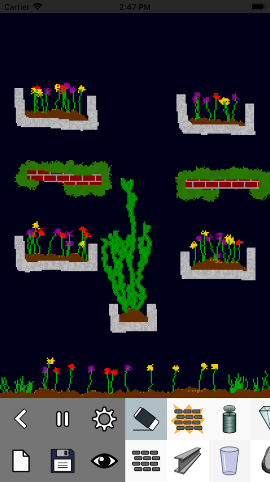#2. Sand:box - particle sandbox (iOS) Podle: Tinerfe Rory Renton Gascon