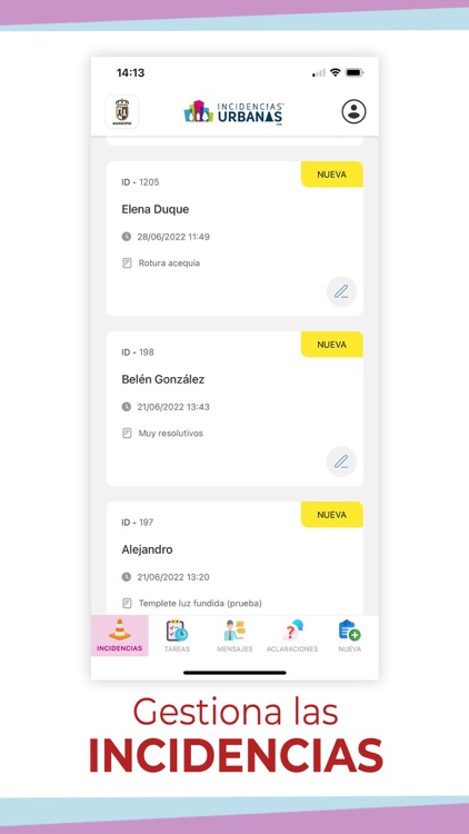 SIU Gestion de Incidencias