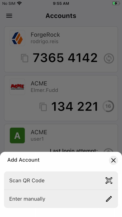 ForgeRock Authenticator screenshot-3