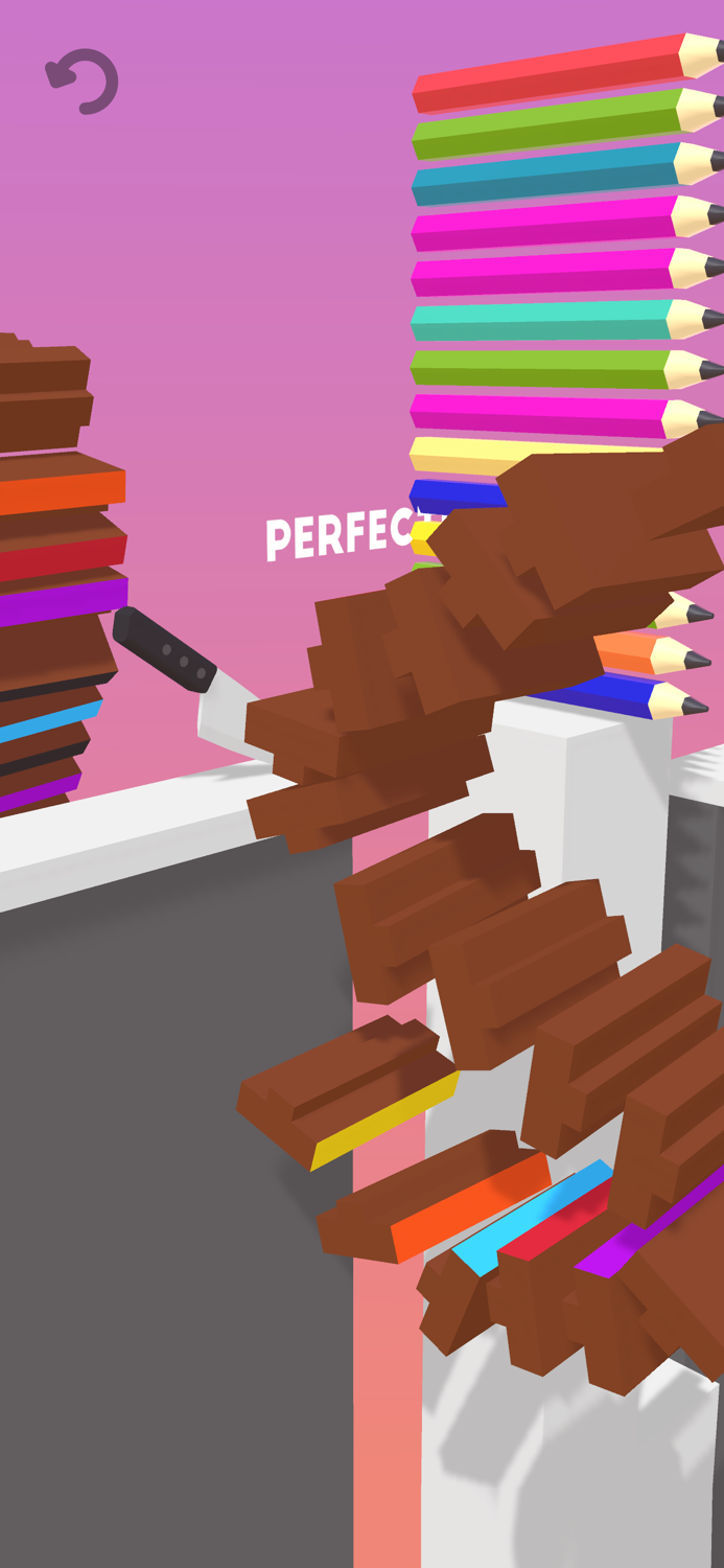 Slide Stack 3D - Cut Rush Game