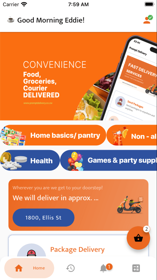 #3. Prompt Delivery (iOS) 由: Edmore Kamundaranga