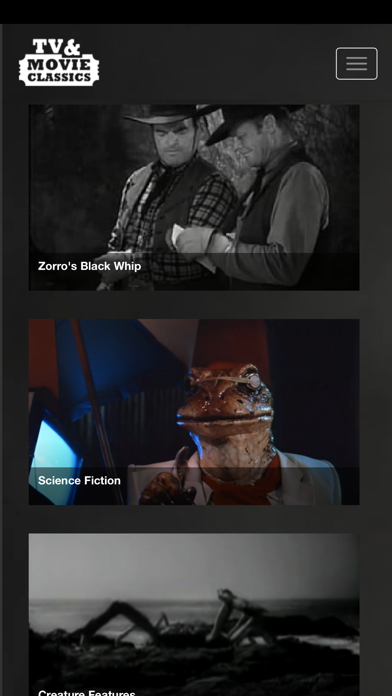 TV & Movie Classics Channel Screenshot