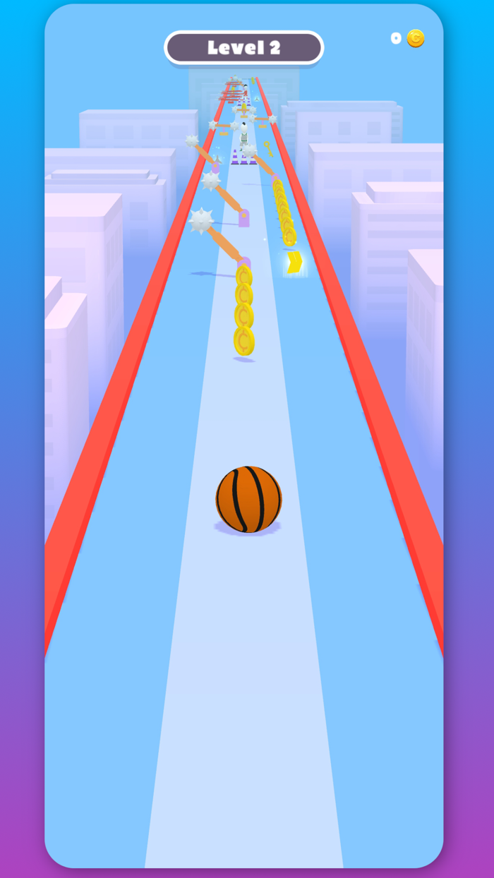 Basketball Roll 3D