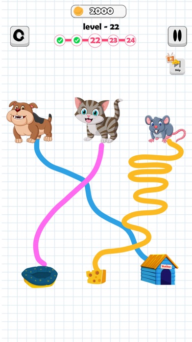Pet Rush Draw Home Puzzle Screenshot