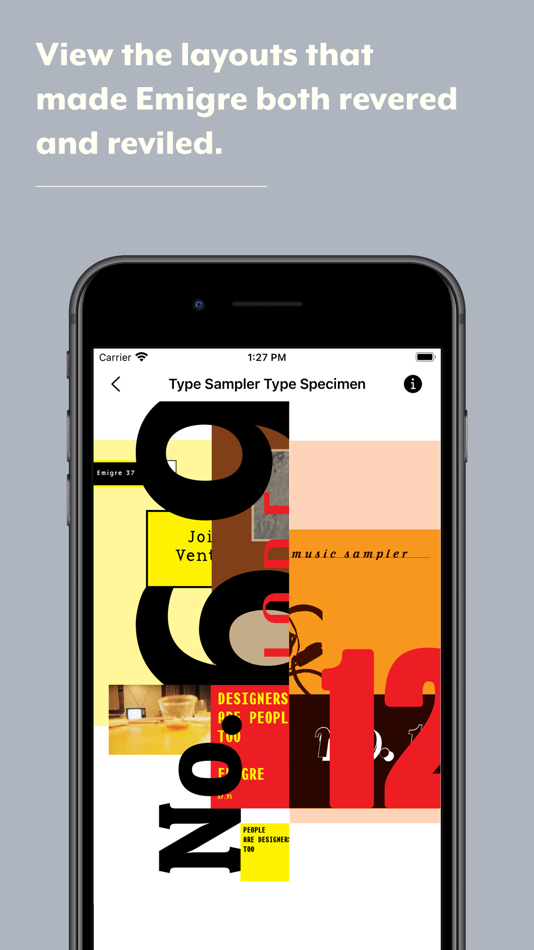 #6. Emigre Fonts (iOS) 由: Emigre Inc.