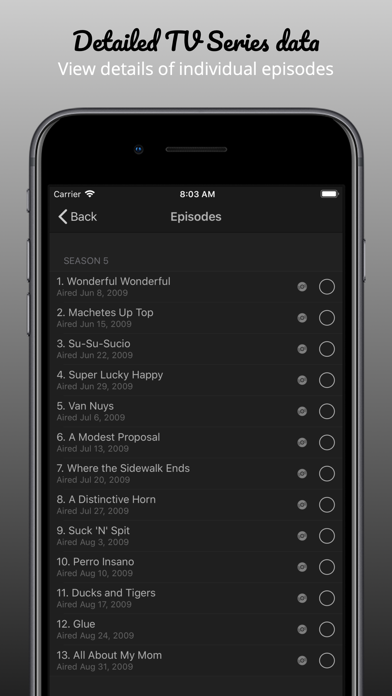 My Movies 4 Pro - Movie & TV Screenshot