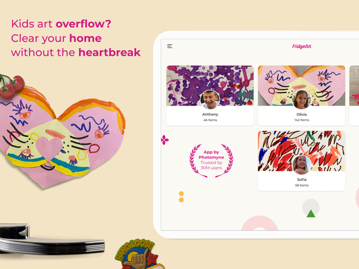 FridgeArt Kids Art Scanner