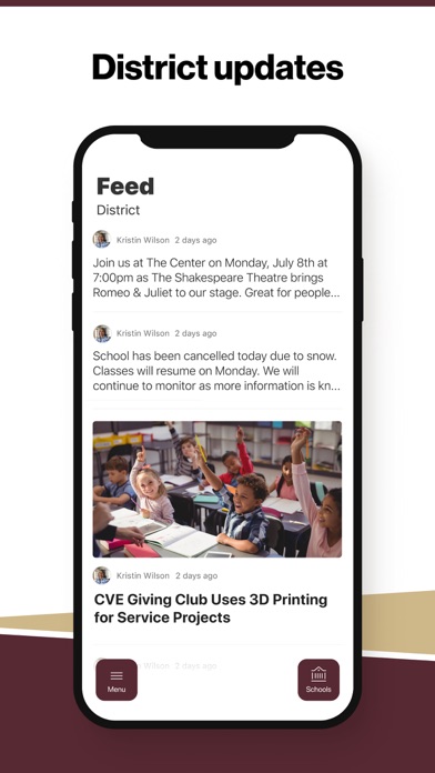 School District of Omro Screenshot