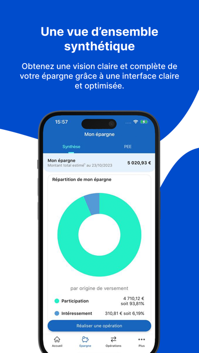 CM Épargne Salariale Screenshot