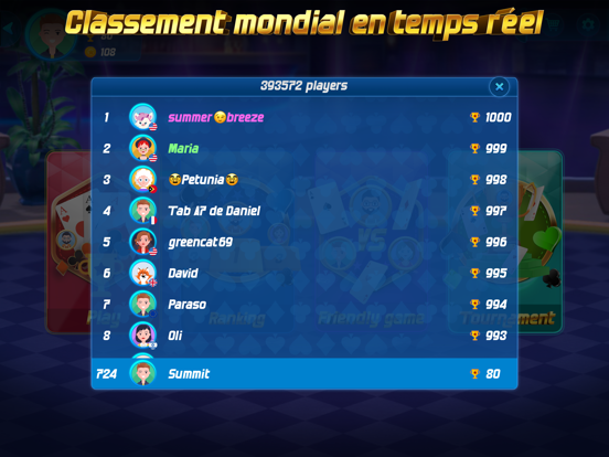 Screenshot #5 pour Spades en ligne