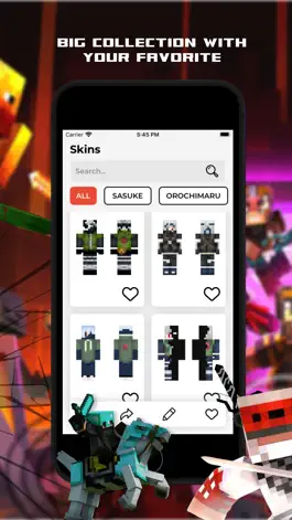Game screenshot Ninja Skins For Minecraft apk