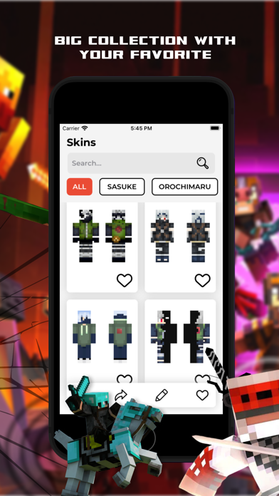 Ninja Skins For Minecraft Screenshot