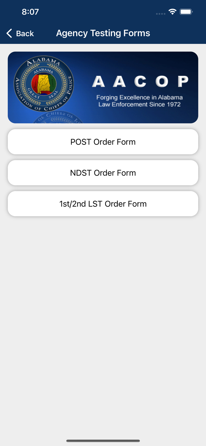 AL Assoc. Chief’s of Police