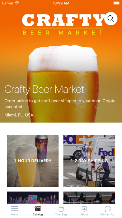 CRAFTY BEER MARKET Screenshot