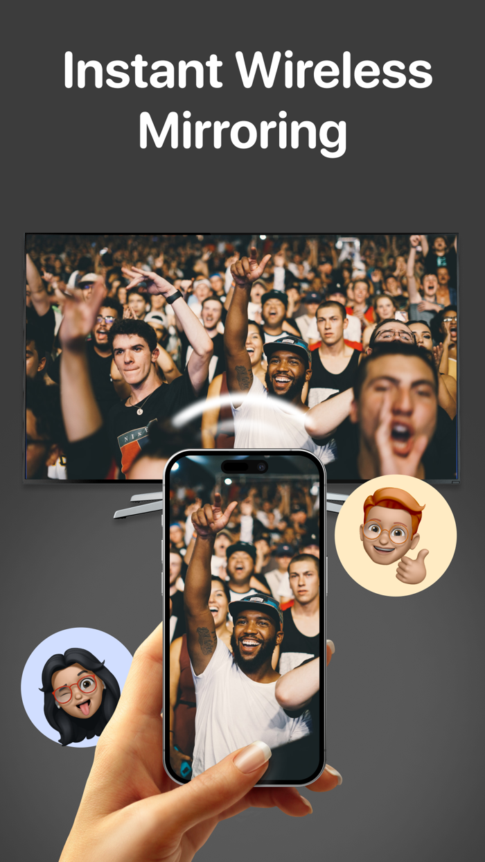 Screen TV Mirror Air Cast App