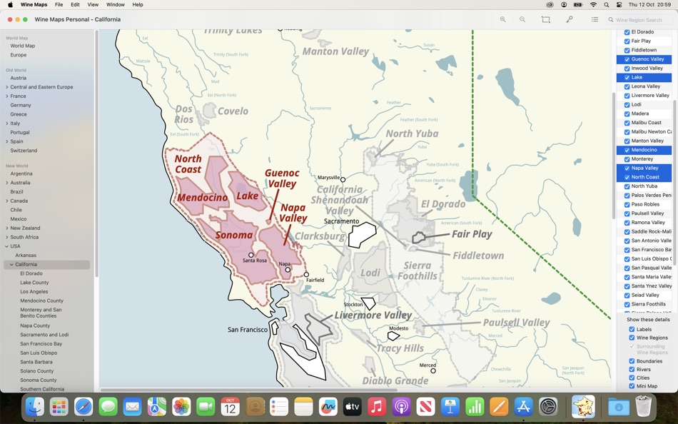#2. Wine Maps (Unbundled) (macOS) 由: Jonathan Lord