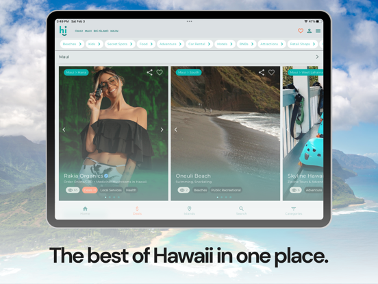 I'm In Hawaii iPad screenshot 4 - Travel app