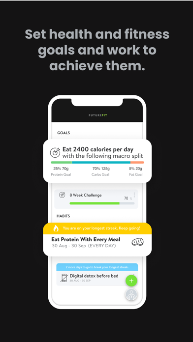 FutureFIT Health Screenshot