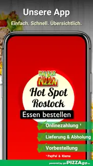 steinofenpizzeria hot rostock iphone screenshot 1