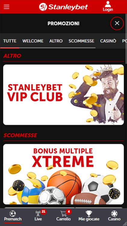 Stanleybet – Scommesse, Casinò