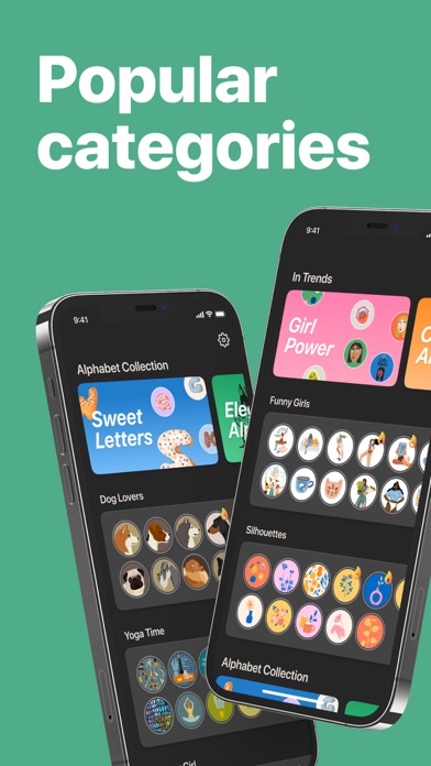 Icons for IG Stories Screenshot