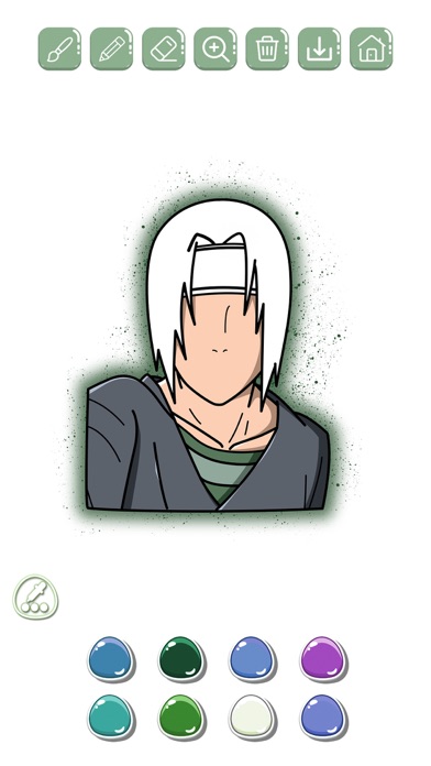 Manga & Anime coloring book Screenshot