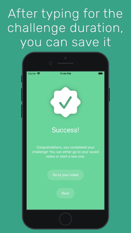 #4. Don't Stop: Writing Challenge (iOS) 由: Nazim Can Altinova