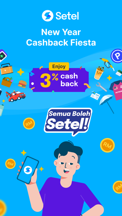 Setel: Fuel, Parking, e-Wallet Screenshot