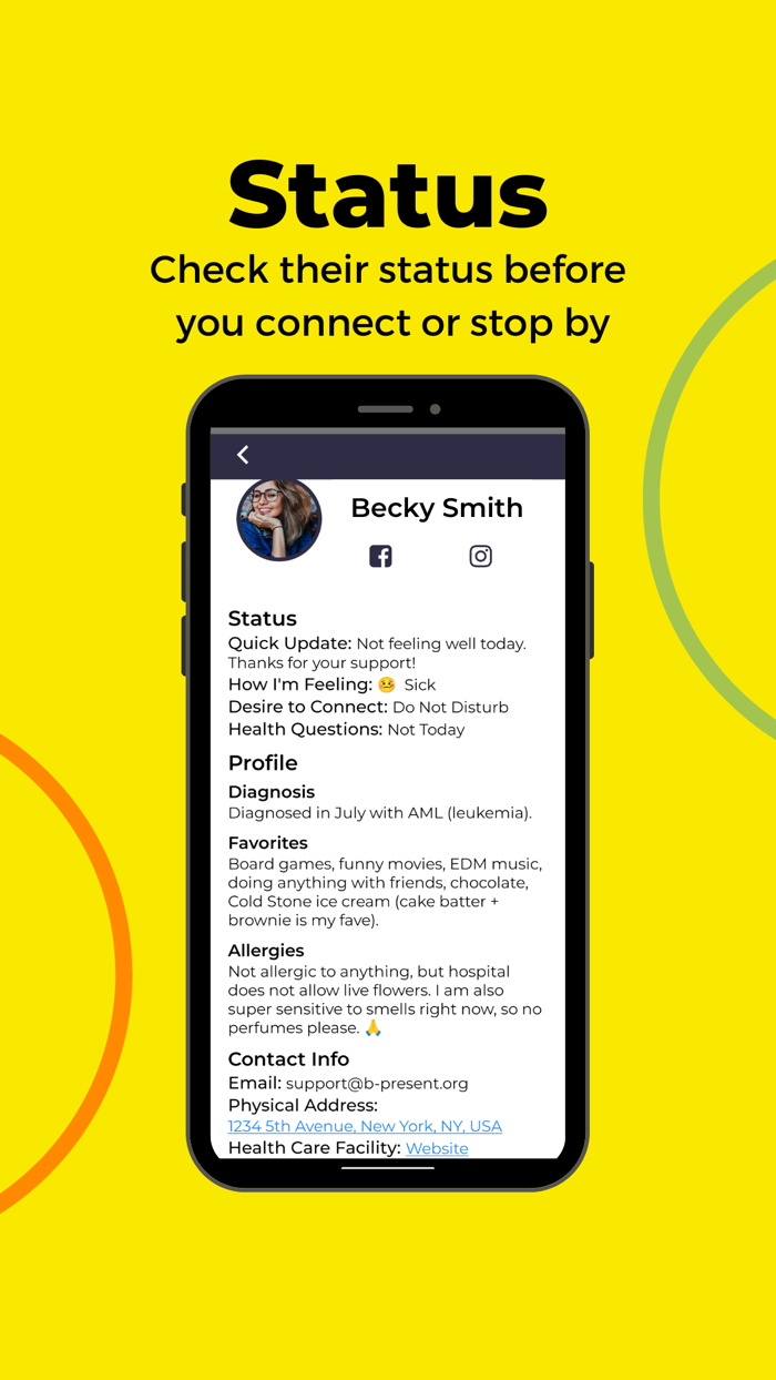 b-there - connection and support