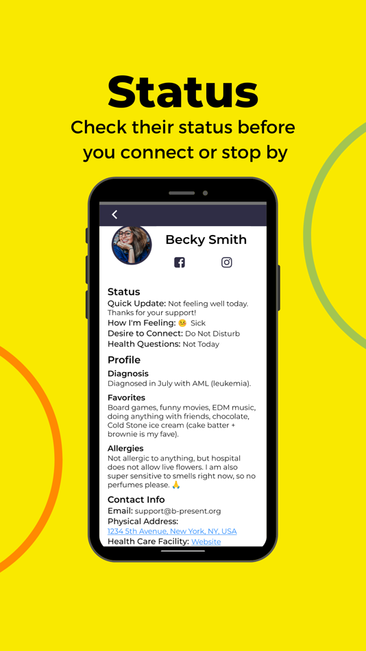 #8. b-there - connection & support (iOS) 由: b-present Foundation