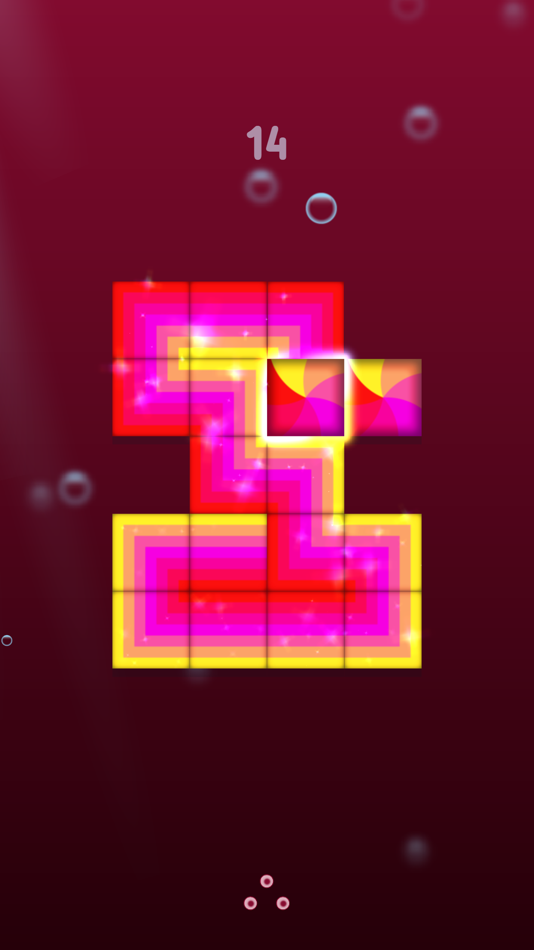#5. Fill the Rainbow - Puzzle game (iOS) Podle: Viviana Baeza