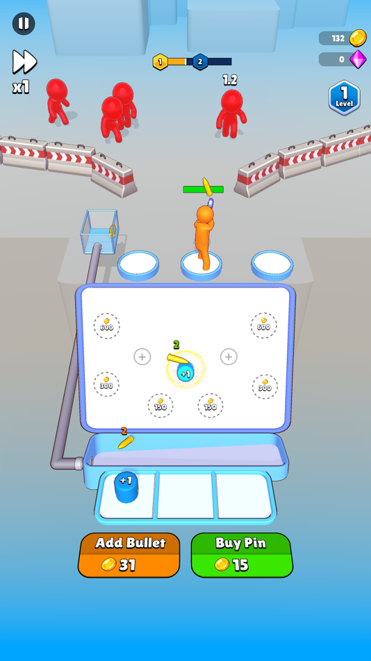 #2. Bullet Looper (iOS) 由: FUBU GAMES OYUN YAZILIM VE BILGI TEKNOLOJILERI TICARET LIMITED SIRKETI