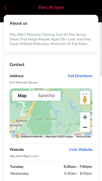 The LiftGym Screenshot