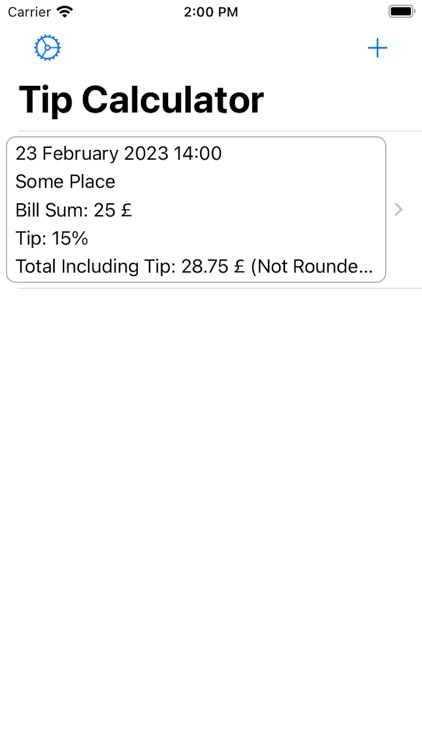 Simple & Easy Tip Calculator