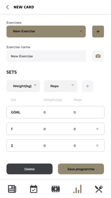 Universal Fitness Screenshot