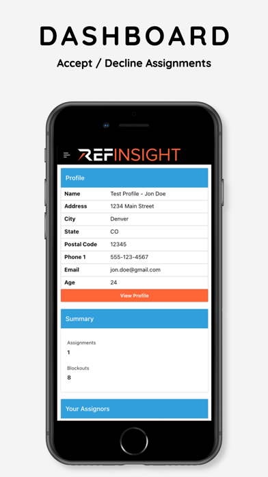 Ref Insight Screenshot