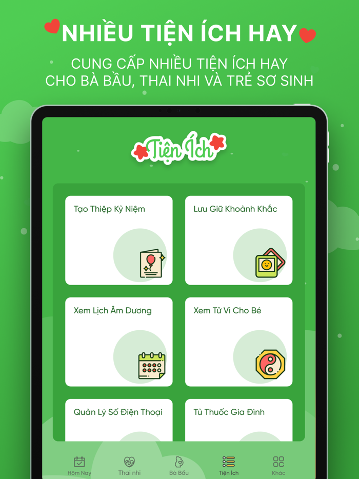 Con Yêu - App Cho Mẹ Và Bé