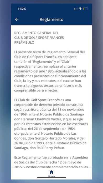 App Sport Francés Screenshot