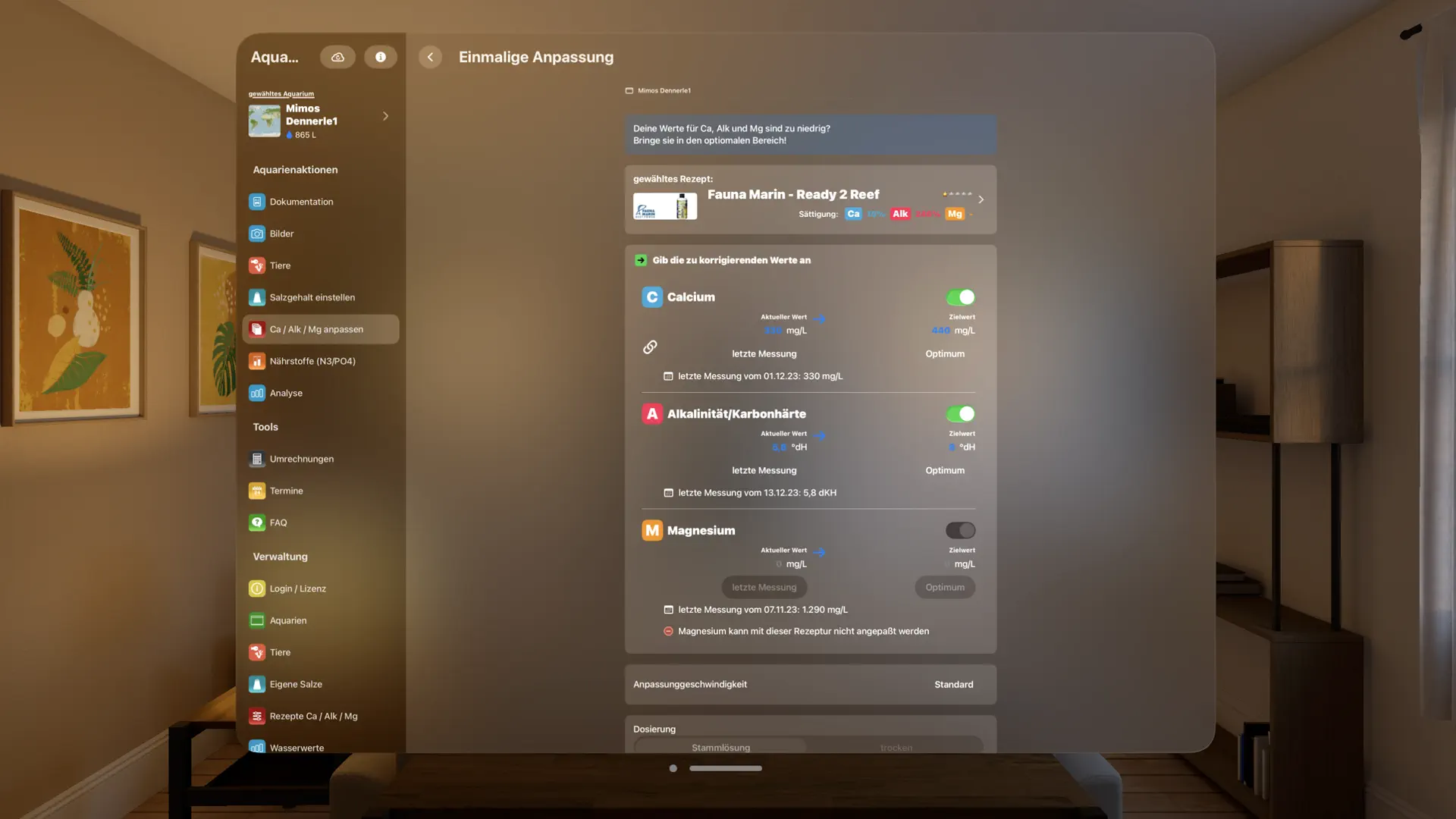 AquaCalculator screenshot 3